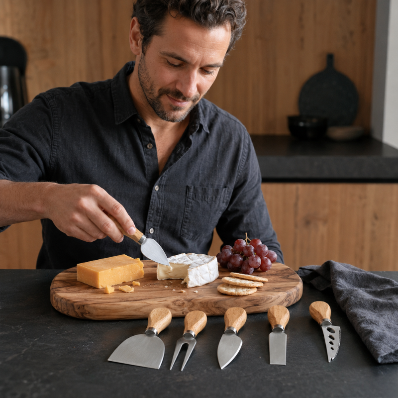 Gourmify™ SliceCraft Cheese Knife Set