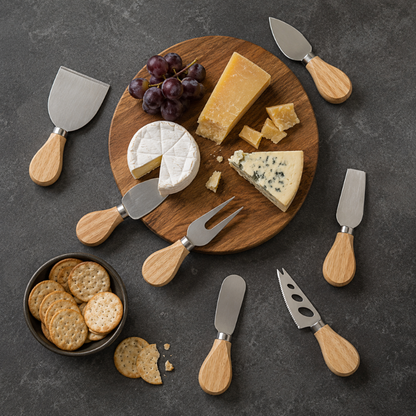 Gourmify™ SliceCraft Cheese Knife Set