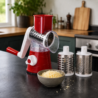 Gourmify™ TwistGrate Rotary Cheese Grater